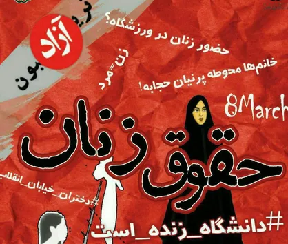 پوستر &laquo;حقوق زنان&raquo; از دانشگاه ولی&zwnj;عصر(عج) جمع&zwnj;آوری شد/ انجمن اسلامی دانشگاه قصد تخلف نداشت