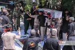 تشییع و خاکسپاری «شهید عبدالله اسکندری» در شیراز