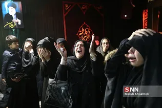 وداع با پیکر شهید محمد حسین حدادیان