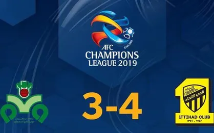 خلاصه دیدار ذوب&zwnj;آهن ۳ - الاتحاد ۴ در لیگ قهرمانان آسیا