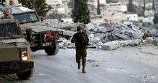 زخمی شدن ۱۱ فلسطینی در حمله صهیونیست‌ها به جنوب نابلس