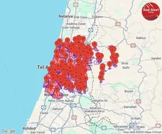 آغاز موج جدید موشک‌باران سرزمین‌های اشغالی از ایران + عکس و فیلم