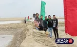 ۲۰۰ نفر از دانشجویان خواهر و برادر دانشگاه رامین در مناطق عملیاتی شلمچه حضور یافتند