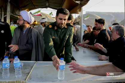 اقامت و پذیرایی زائران اربعین حسینی در موکب بنیاد مستضعفان