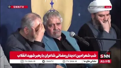 رباعی خوانی حاج علی انسانی به یاد زمانی که در محضر رهبر شهید انقلاب خواند