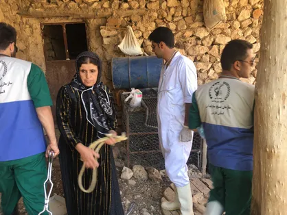 خدمت رسانی دانشجویان بسیجی دانشکده پزشکی کازرون در مناطق محروم+ تصاویر