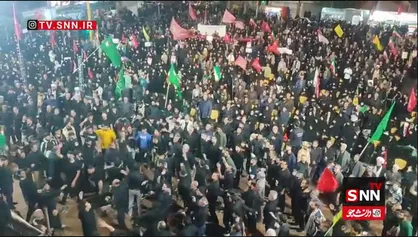 از چاووشی&zwnj;خوانی گرگانی&zwnj;ها همزمان با انتقال پیکر رهبر شهید به عتبات عالیات تا شور عاشورایی اردبیلی ها + فیلم