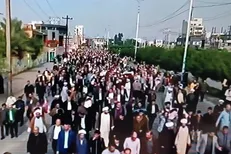 خروش اهوازی‌ها علیه اغتشاشگران مسلح