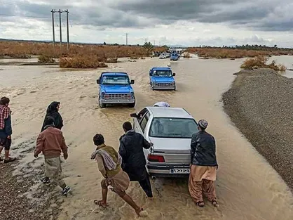 جشن آسمانی و ماتم زمینی / آخرین وضعیت روستاهای سیل&zwnj;زده سیستان و بلوچستان