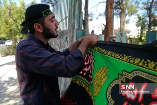 سیاه پوش کردن مساجد و اماکن در آستانه محرم
