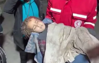 شهادت دخترک فلسطینی
