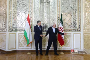 دیدار ظریف با وزیر امور خارجه تاجیکستان