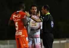 واکنش تند مجری زن به درگیری بازیکنان پرسپولیس+عکس