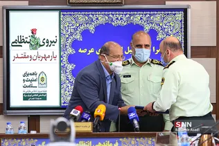 مراسم تجلیل از شهدای عرصه سلامت ناجا