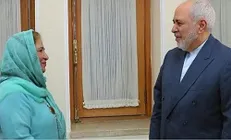 دیدار سفیر پاکستان با ظریف