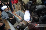 تشییع پیکر 8 شهید دفاع مقدس در بجنورد