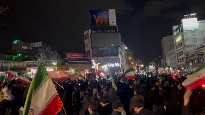 در روح و جان من می&zwnj;مانی ای وطن / میدان تجریش دیشب در درست مردم بود + فیلم
