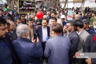 راهپیمایی 22 بهمن در شیراز - 1402