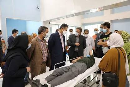 بازدید هیئتی از سازمان بازرسی کل کشور بر نحوه خدمات&zwnj;رسانی به مراجعین در بیمارستان میلاد