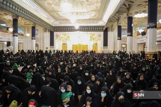 مراسم شیرخوارگان حسینی در حرم حضرت معصومه (س)