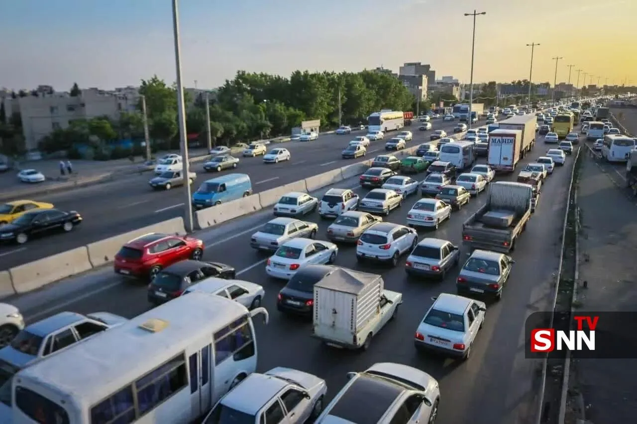 ترافیک سنگین در جاده‌های کندوان و هراز