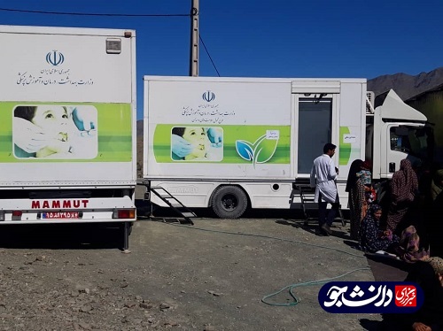 اردوی جهادی درمانی علوم پزشکی هرمزگان در منطقه بشاگرد