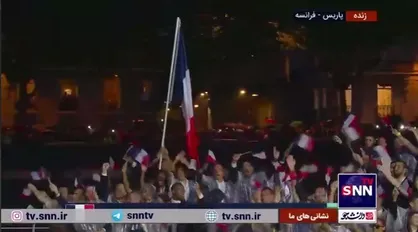ورود کاروان فرانسه، کشور میزبان در مراسم افتتاحیه المپیک ۲۰۲۴ پاریس