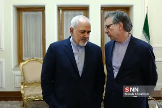دیدار ظریف با معاون آسیای وزات خارجه ونزوئلا 