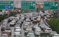 سرهنگ شریفی: ترافیک در اکثر معابر شروع شده/ موتورسواران به هیچ عنوان وارد تونل‌ها نشوند