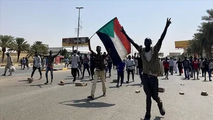 تظاهرات ضد اسرائیلی در سودان