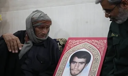 پیکر شهید &laquo;شهسوار بهرامی&raquo; به آغوش خانواده&zwnj;اش بازگشت