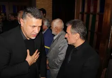 حضور بزرگان پرسپولیس در مراسم شب هفتم نادر باقری