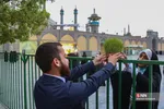  تحویل سال۱۴۰۱ در حرم حضرت معصومه(س)
