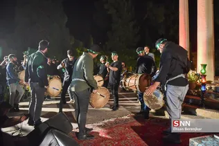 مراسم شب قدر در حافظیه شیراز