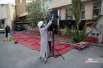 روضه خانگی در جوار خانه مادر شهید / قم