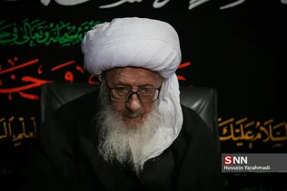عزاداری سالروز شهادت امام عسکری(ع) در بیت  آیت الله العظمی وحید خراسانی