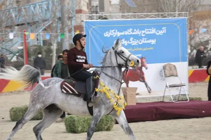 باشگاه اسب&zwnj;سواری بوستان ولایت افتتاح شد