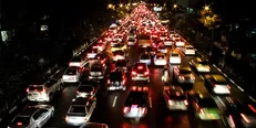 ترافیک سنگین در آزادراه تهران ـ قم و تهران ـ ساوه