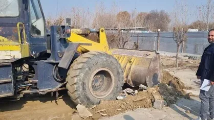 قلع و قمع ۱۱ بنای غیرمجاز در اراضی کشاورزی شهرستان قزوین
