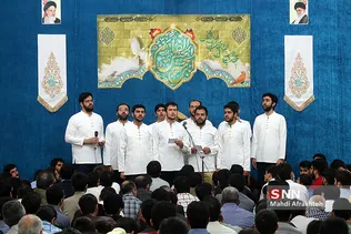 مراسم احیای نیمه شعبان در دانشگاه صنعتی شریف