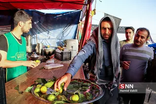 موکب دانشجویان دانشگاه صنعتی شریف در مرز مهران