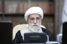 حضور آیت الله جنتی، دبیر شورای نگهبان در راهپیمایی ۲۲ بهمن+ فیلم