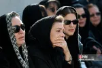 مراسم تشییع پیکر پیام صابری