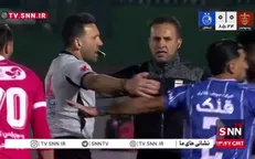 درگیری بازیکنان استقلال و پرسپولیس در دقایق پایانی دربی + فیلم