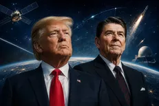 جنگ ستارگانی دیگر؛ آیا آمریکا یک نیروی فضایی عجیب دارد؟ + فیلم
