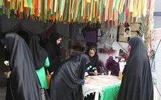 تیتر خوب نیست/ نمایشگاه قاصدان نجابت در دانشگاه یزد برگزار شد