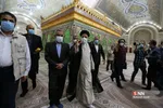 تجدید میثاق ابراهیم رئیسی با امام خمینی (ره) و شهدا
