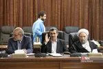 محمود احمدی نژاد در جلسه مجمع تشخیص مصلحت نظام