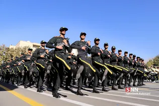 صبحگاه مشترک ماموران ناجا