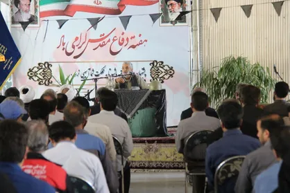 مراسم گرامیداشت هفته دفاع مقدس در دانشگاه خوارزمی برگزار شد